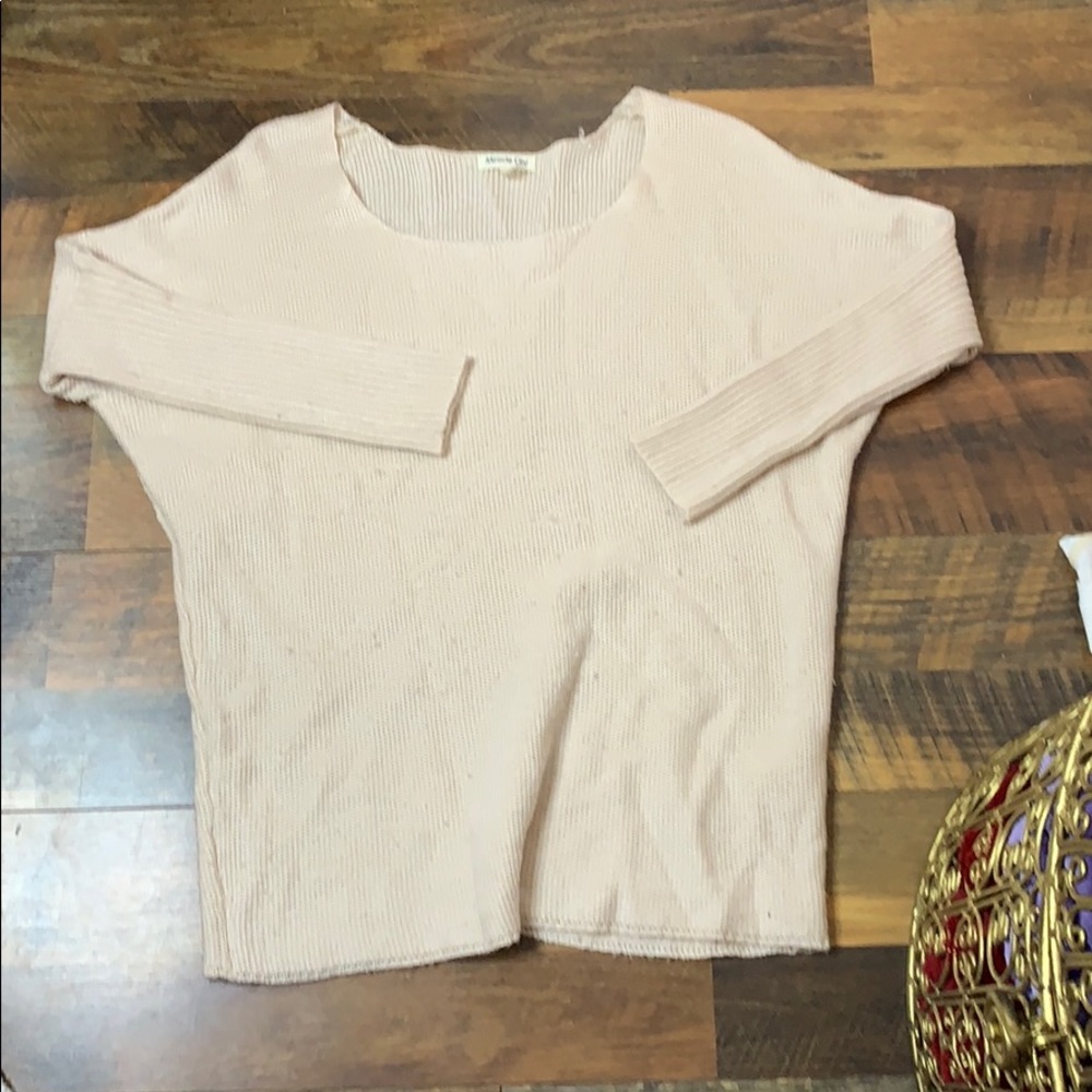 Cream sweater